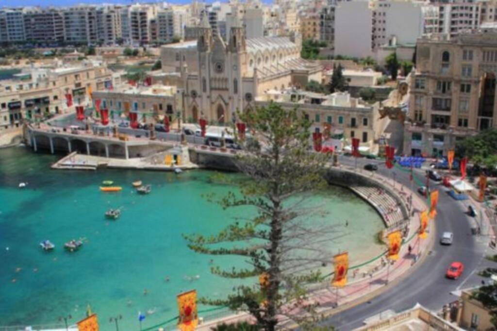 2 Bed Apt In Heart Of St Julians - 5Min From Seafront Saint Julian's Luaran gambar