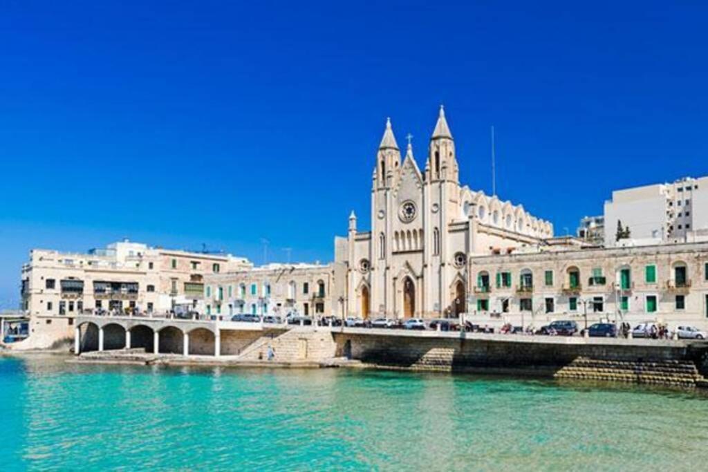 2 Bed Apt In Heart Of St Julians - 5Min From Seafront Saint Julian's Luaran gambar